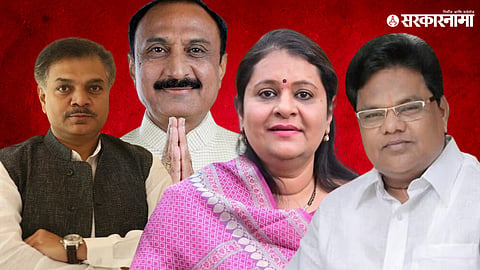 Ranajgajitsinh Patil, Archana Patil,  Suresh Birajdar, Tanaji Sawant