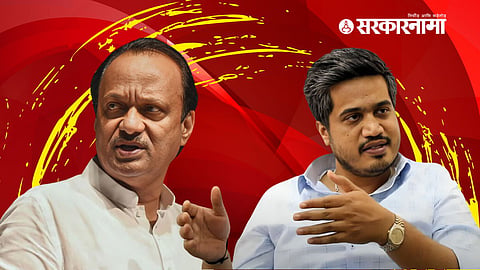 Ajit Pawar, Rohit Pawar