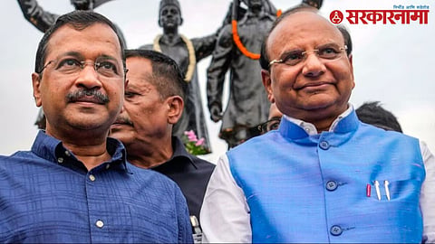 Arvind Kejriwal, VK Saxena