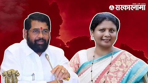 Eknath Shinde, Sushma Andhare