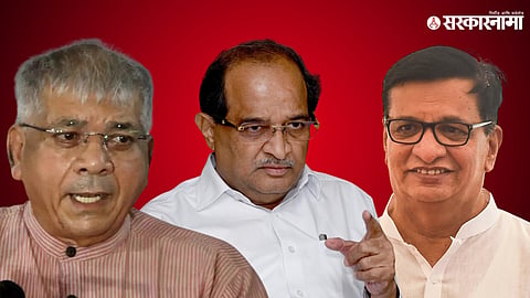 Prakash Ambedkar, radhakrishn vikhe, Balasaheb Thorat 