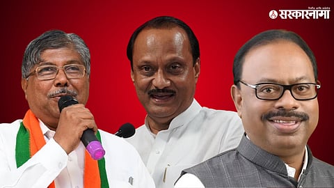 Chandrakant Patil Ajit Pawar Chandrashekhar Bawankule