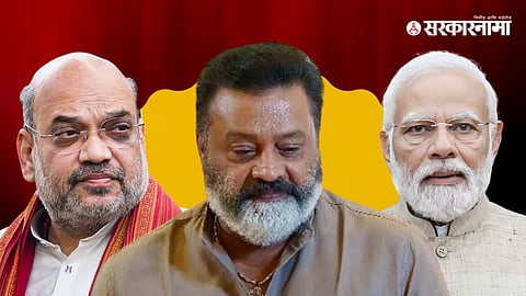 Amit Shah, Suresh gopi, PM Narendra Modi
