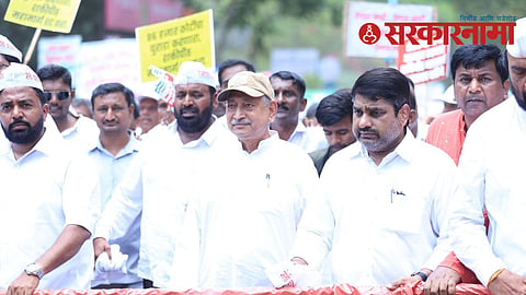Nagpur Goa Shaktipeeth highway protested