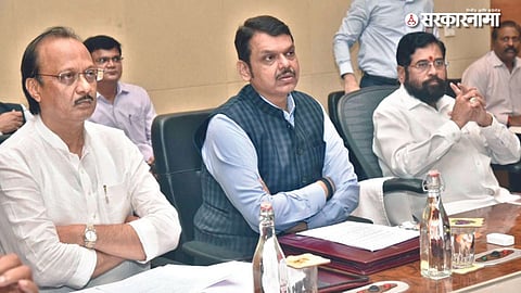 Eknath Shinde - Devendra Fadnavis - Ajit Pawar 