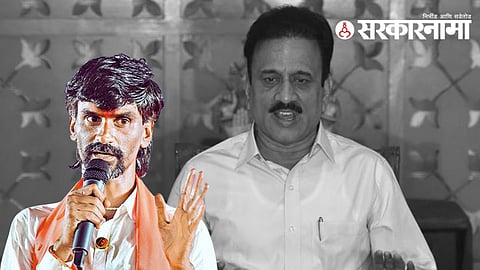manoj jarange patil girish mahajan