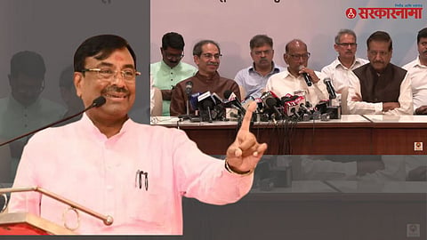 Sudhir Mungantiwar On Maha vikas Aghadi 