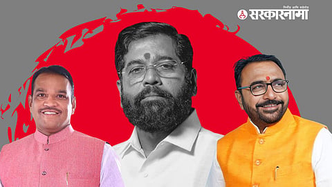 Shrirang Barne, Eknath Shinde, Prataprao Jadhav