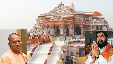 CM Eknath Shinde and CM Yogi Adityanath