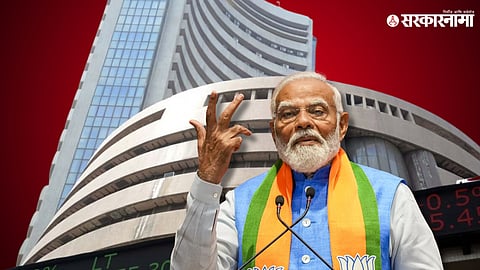 PM Narendra Modi, Share Market