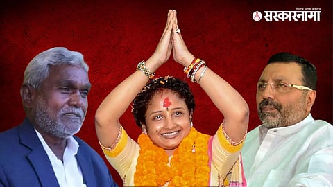 Champai Soren, Kalpana Soren, Nishikant Dubey