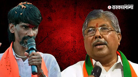 Manoj Jarange Patil-Chandrakant Patil