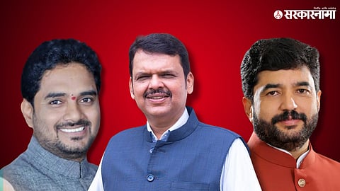 Yogesh Tilekar -Devendra Fadnavis-   Muralidhar Mohol