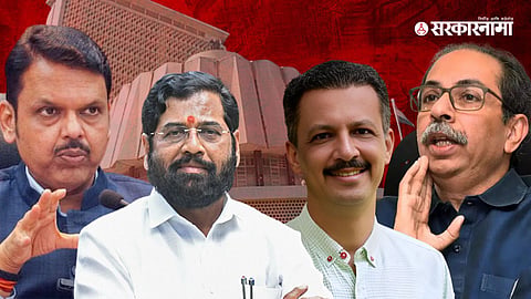 Devendra Fadnavis-Eknath Shinde-Milind Narvekar-Uddhav Thackeray