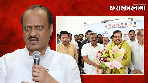Ajit Pawar With Sunil Tatkare
