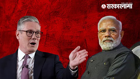 Keir Starmer, Narendra Modi