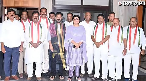 BRS Six  MLC join Congress