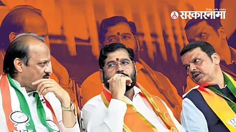 Ajit Pawar, Eknath Shinde, Devendra Fadnavis