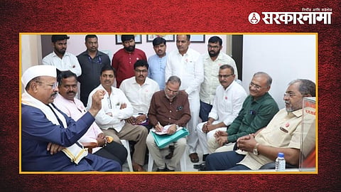 Farmers Leader Raju Shetty-Minister Abdul Sattar