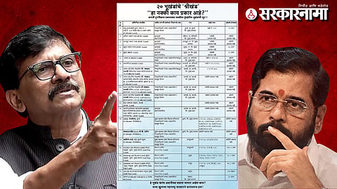 sanjay raut slams dharavi redevelopment project