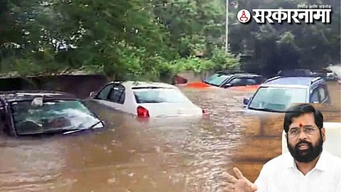 cm eknath shinde pune Visit flood effected area