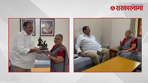 Chh. Udayanraje Bhosale meet sudha murty