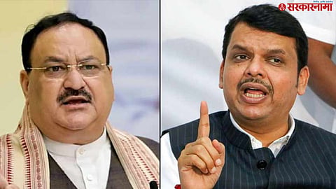 JP Nadda, Devendra Fadanvis 