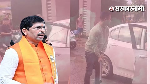 Shivsena MLA Mahendra Thorve, Neral Police