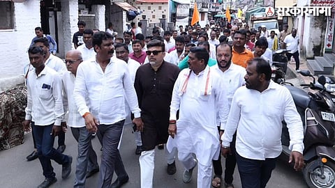 Ashish Deshmukh Farmer march