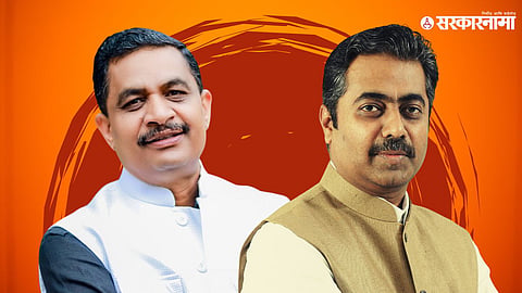 Keda Aher & MLA Dr Rahul Aher