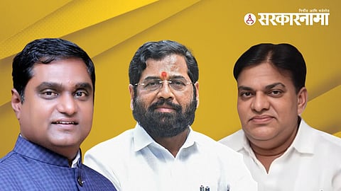 Balaji Kinikar, Eknath Shinde, Vishwanath Bhoir