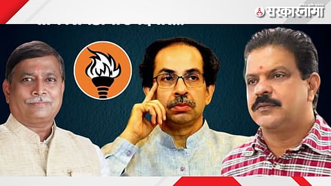Sudhir Salavi, Uddhav Thackeray, Ajay Choudhri 