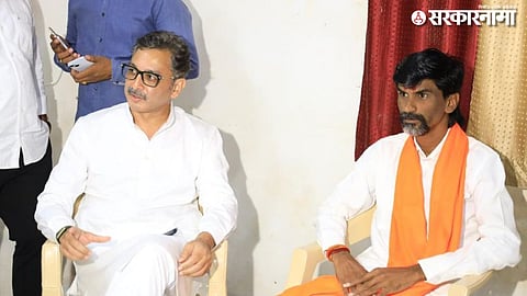 Sambhajiraj Meet Manoj Jarange Patil