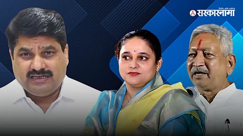 Satej Patil, Madhurima Raje, Shahu Maharaj 