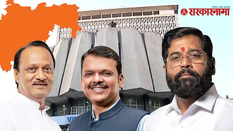 Ajit Pawar, Eknath Shinde, devendra Fadanvis  