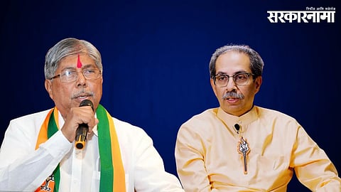 Chandrakant Patil, Uddhav Thackeray