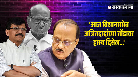 Sanjay Raut, Sharad Pawar, Ajit Pawar