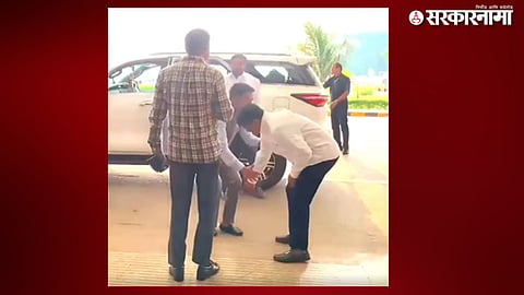  shivaji patil Met Goa CM Pramod Sawant 