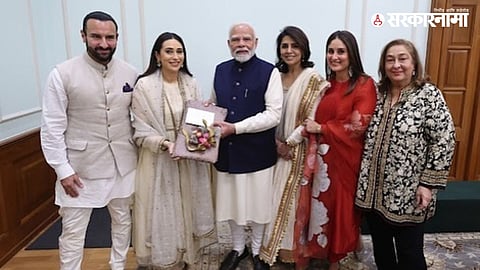 PM Narendra Modi with Kareena Kapoor
