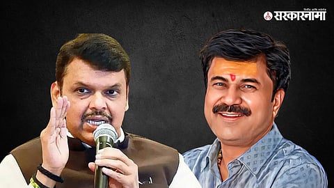 Devendra Fadnavis, walmik karad 