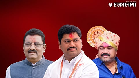 Dhananjay Munde Valmik Karad Suresh Dhas