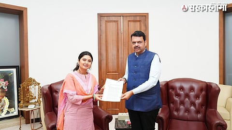 Prajakta Mali Meets CM Devendra Fadnavis