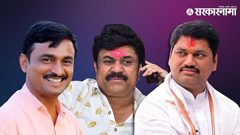 Santosh Deshmukh, Walmik Karad, Dhananjay Munde