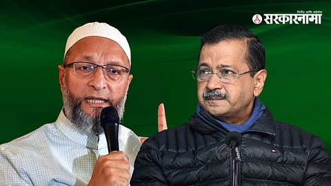 Asaduddin Owasi-Arvind Kejriwal News