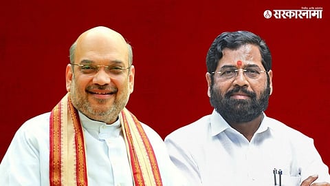Amit Shah, Eknath Shinde 