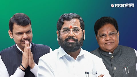 Devendra fadanvis, Eknath Shinde, Tanaji Sawant 