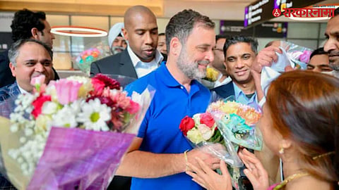 Rahul Gandhi speaks in the U.S., raises concerns over alleged discrepancies in Maharashtra Assembly elections.