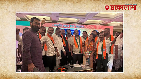 Ganesh Dhatrak joins BJP