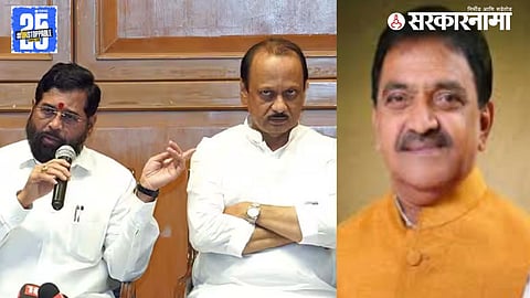 Eknath Shinde-Ajit Pawar-EX MLA Bhaurao Goregaonkar News