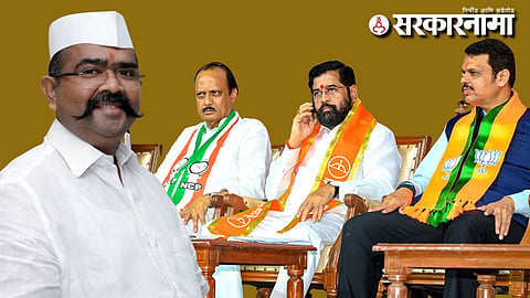 Narendra Patil-Ajit Pawar-Eknath Shinde-Devendra Fadnavis